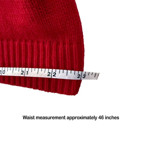 Ugly Christmas Sweater Cat Red "FaLaLaLa Nope" Grumpy Cat 3XL Holiday Funny - Picture 10 of 14